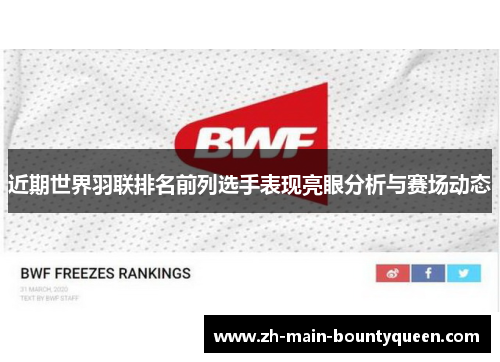 近期世界羽联排名前列选手表现亮眼分析与赛场动态